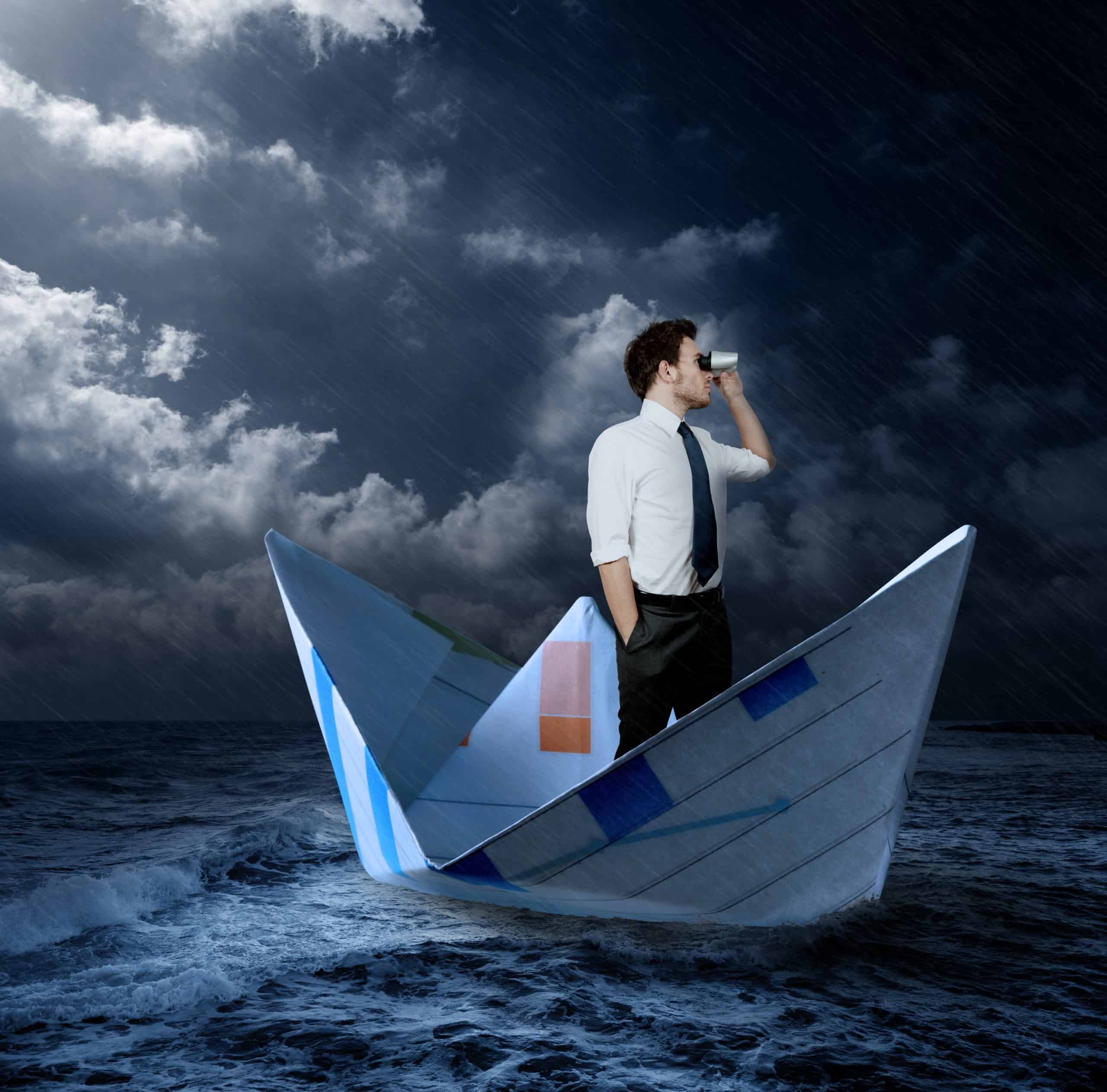 Businessman,Looking,For,New,Opportunities